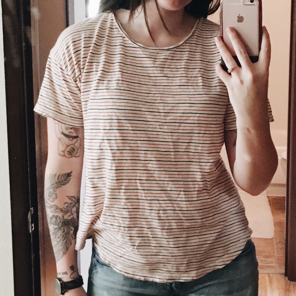 Madewell striped tee